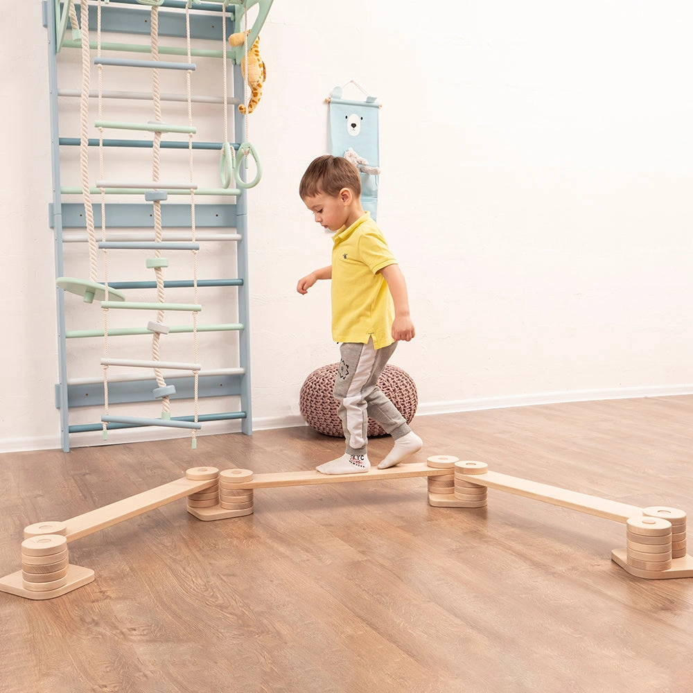 Kid's Beam Dream Fun Balancing Act Ready for Adventure Home Gym Fun